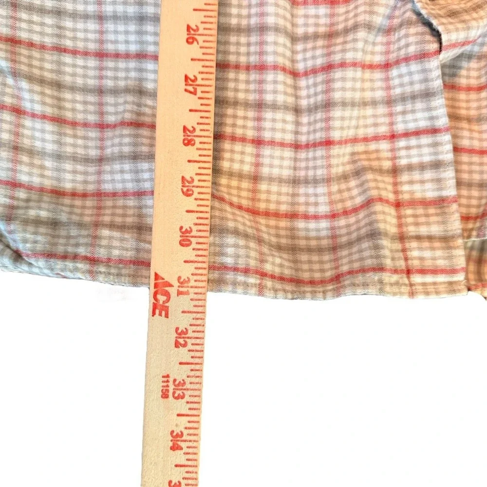 Columbia 3X Plaid Button Down Shirt Cotton Coastal Resort Outdoor Big & Tall